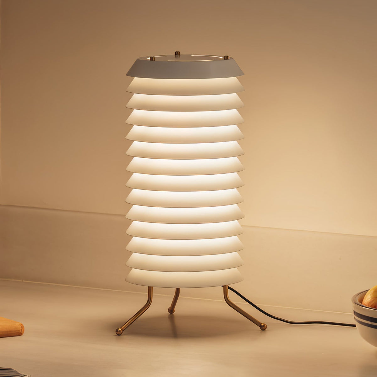 Orelelette Lattice Scandinavian Table Lamp