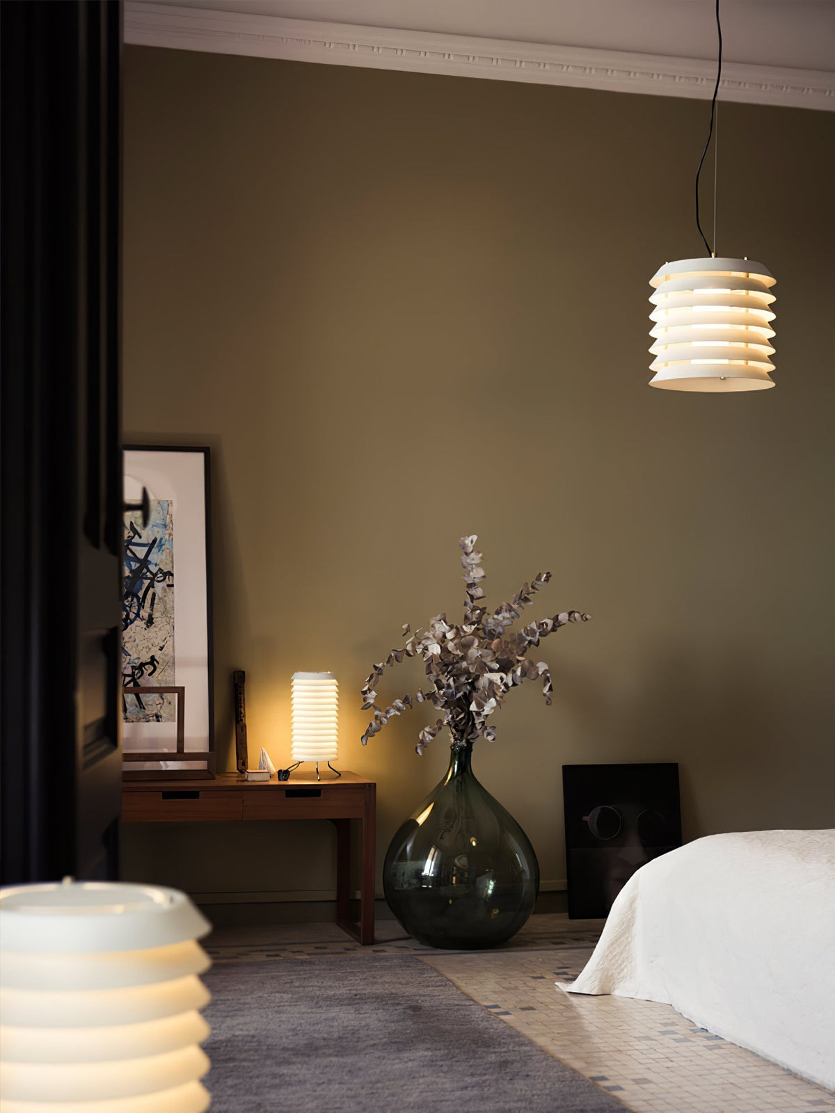 Orelelette Lattice Scandinavian Table Lamp