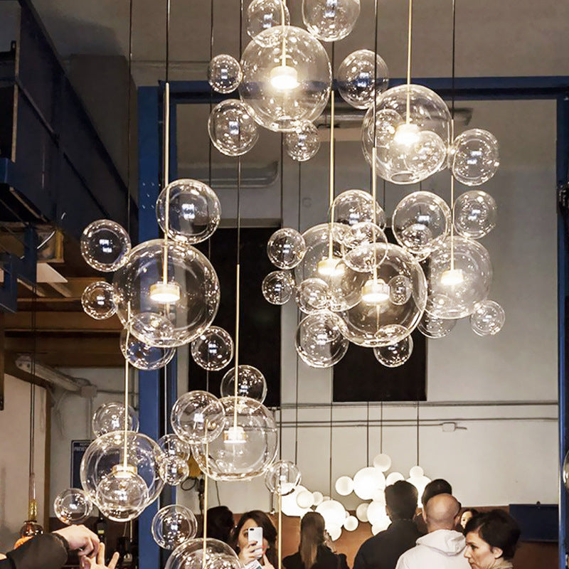 Valentina Modern Bubble Pendant Light - Neutral Decor