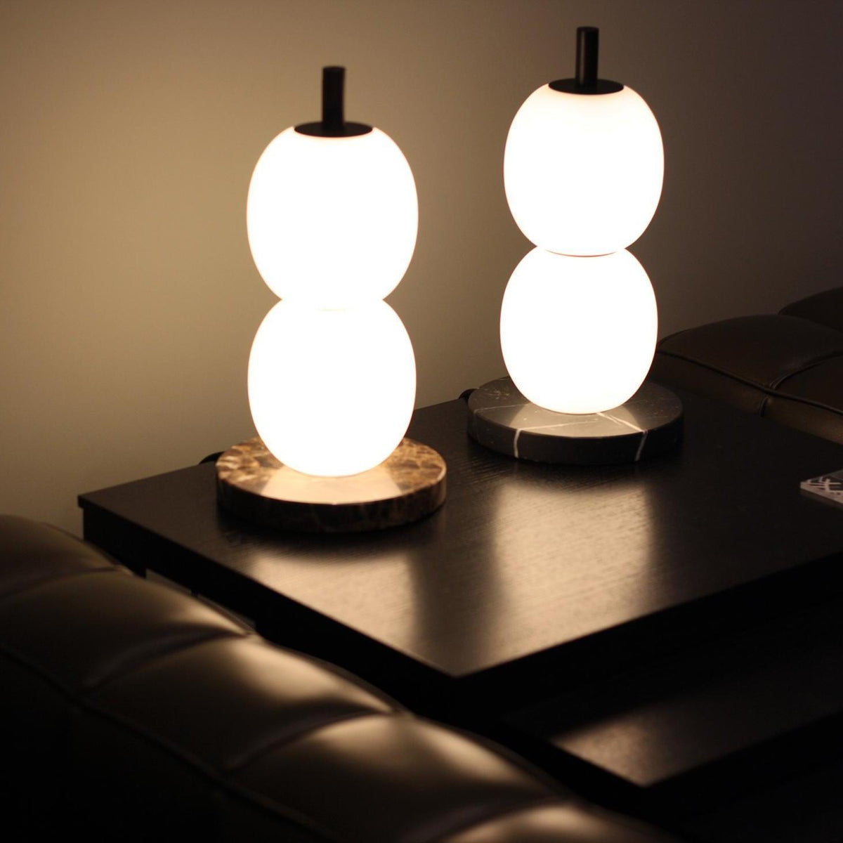 Olive Modern Marble Table Lamp