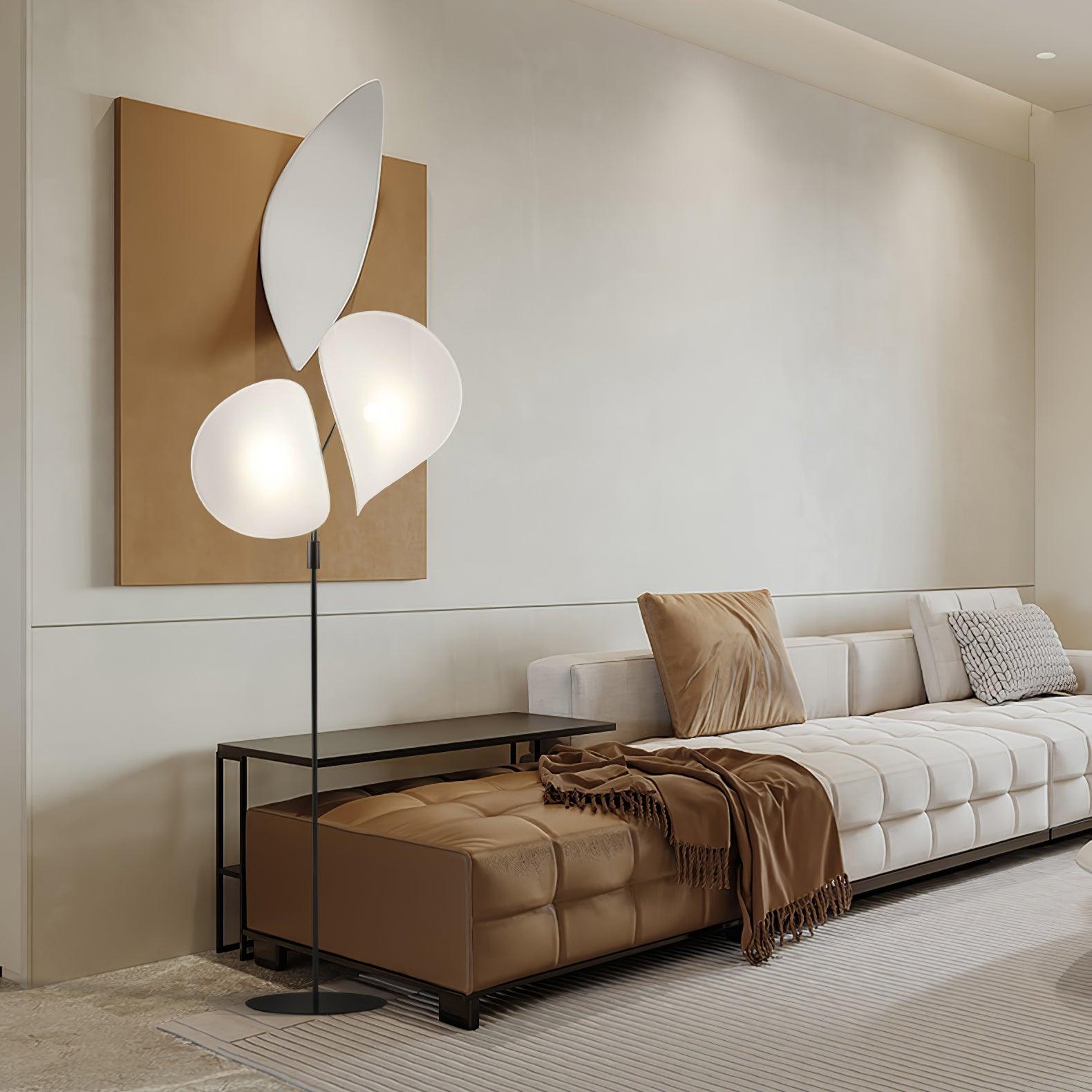 Linivora Modern Fabric Floor Lamp