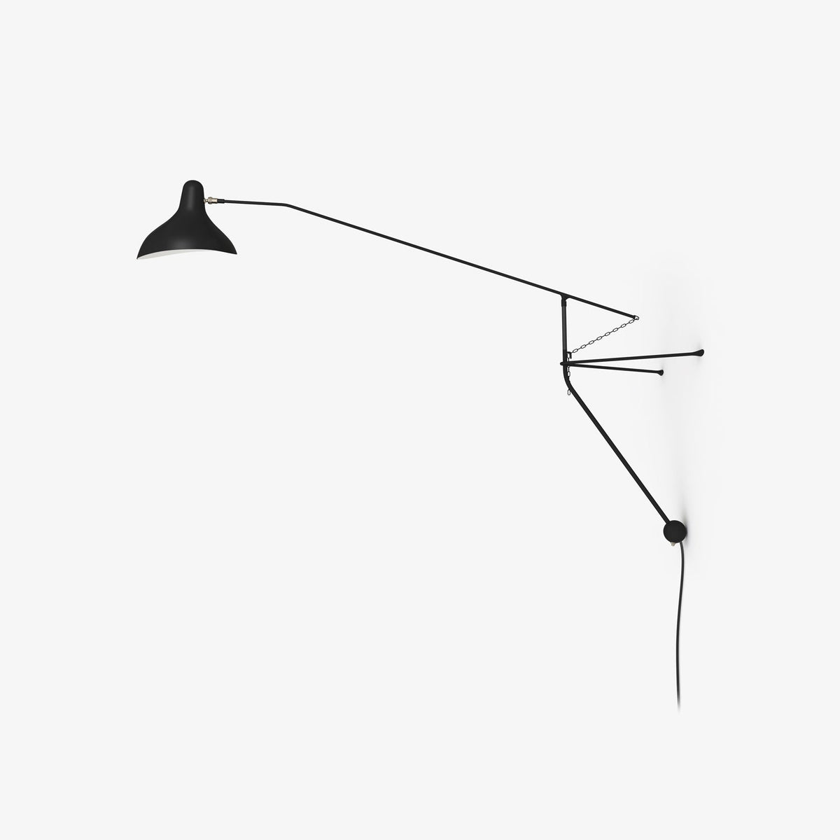 Ivsolarae Modern Minimalist Arm Wall Lamp