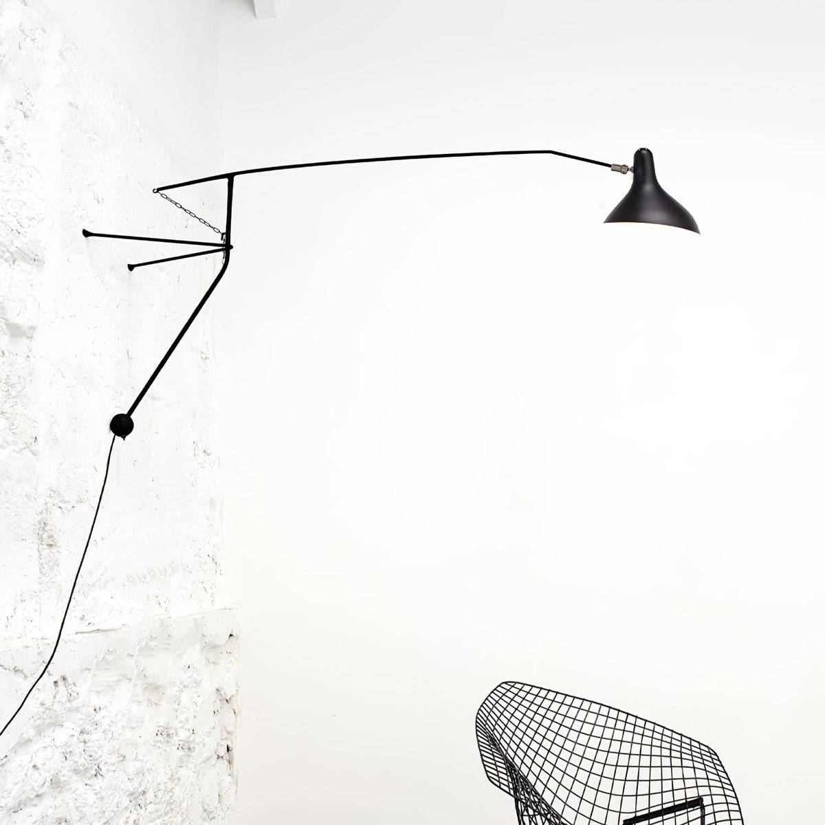 Ivsolarae Modern Minimalist Arm Wall Lamp