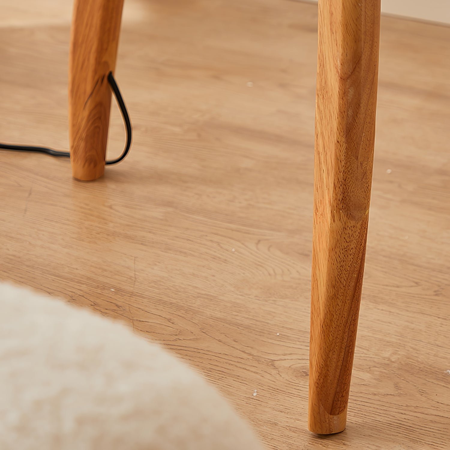 Ulen Mid Century Wooden Floor Lamp