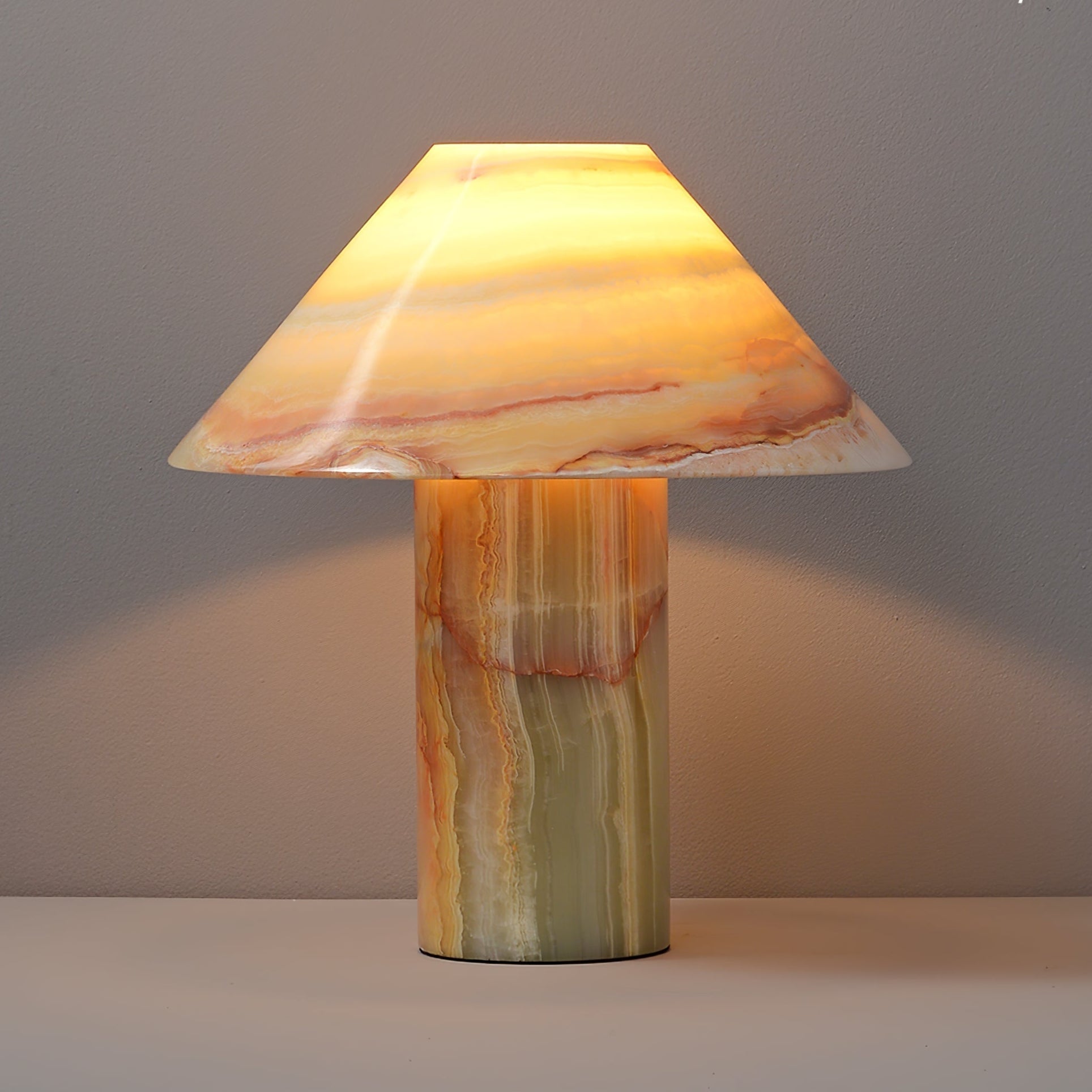 Velalelia Vintage Jade Table Lamp