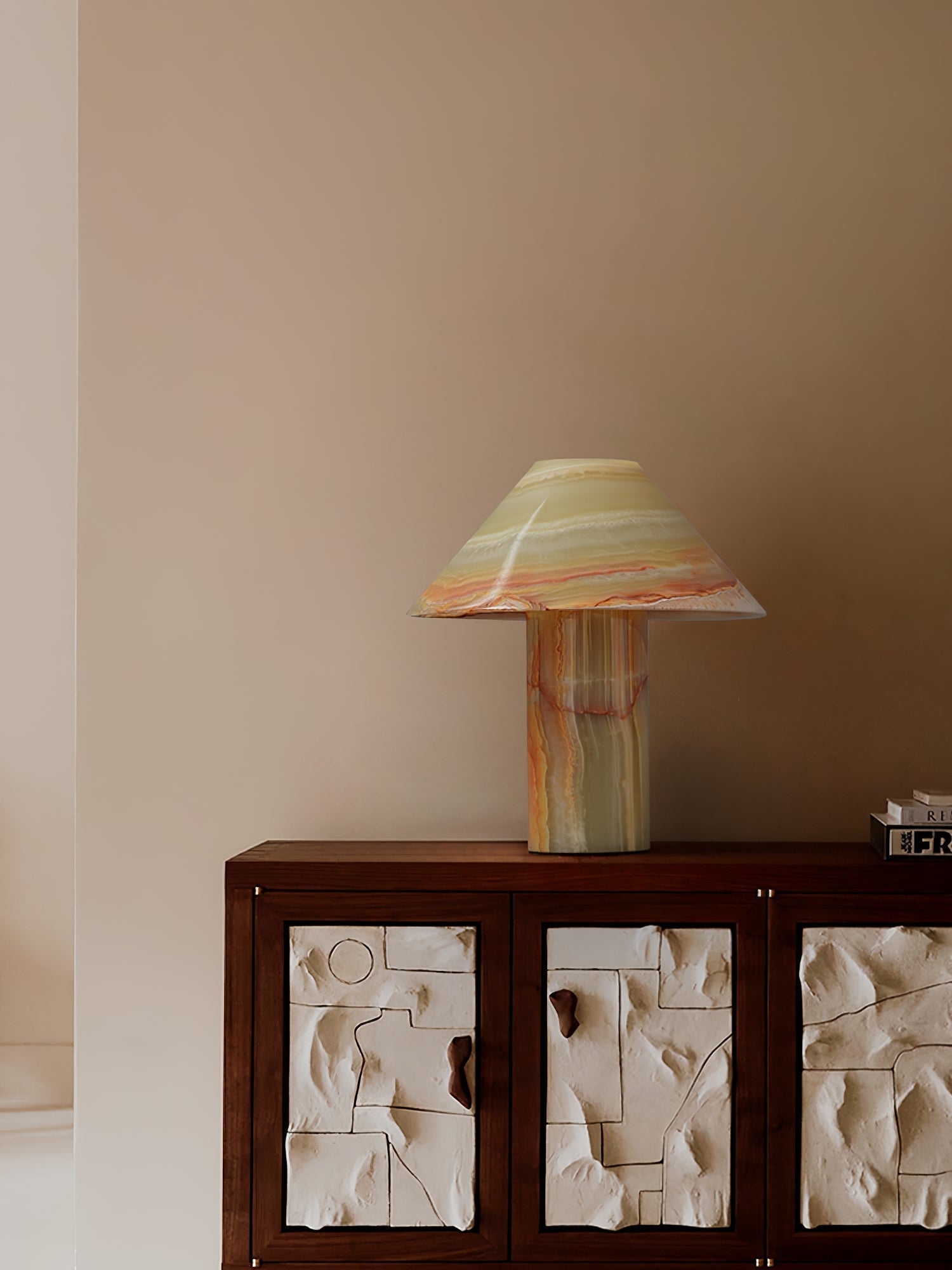 Velalelia Vintage Jade Table Lamp
