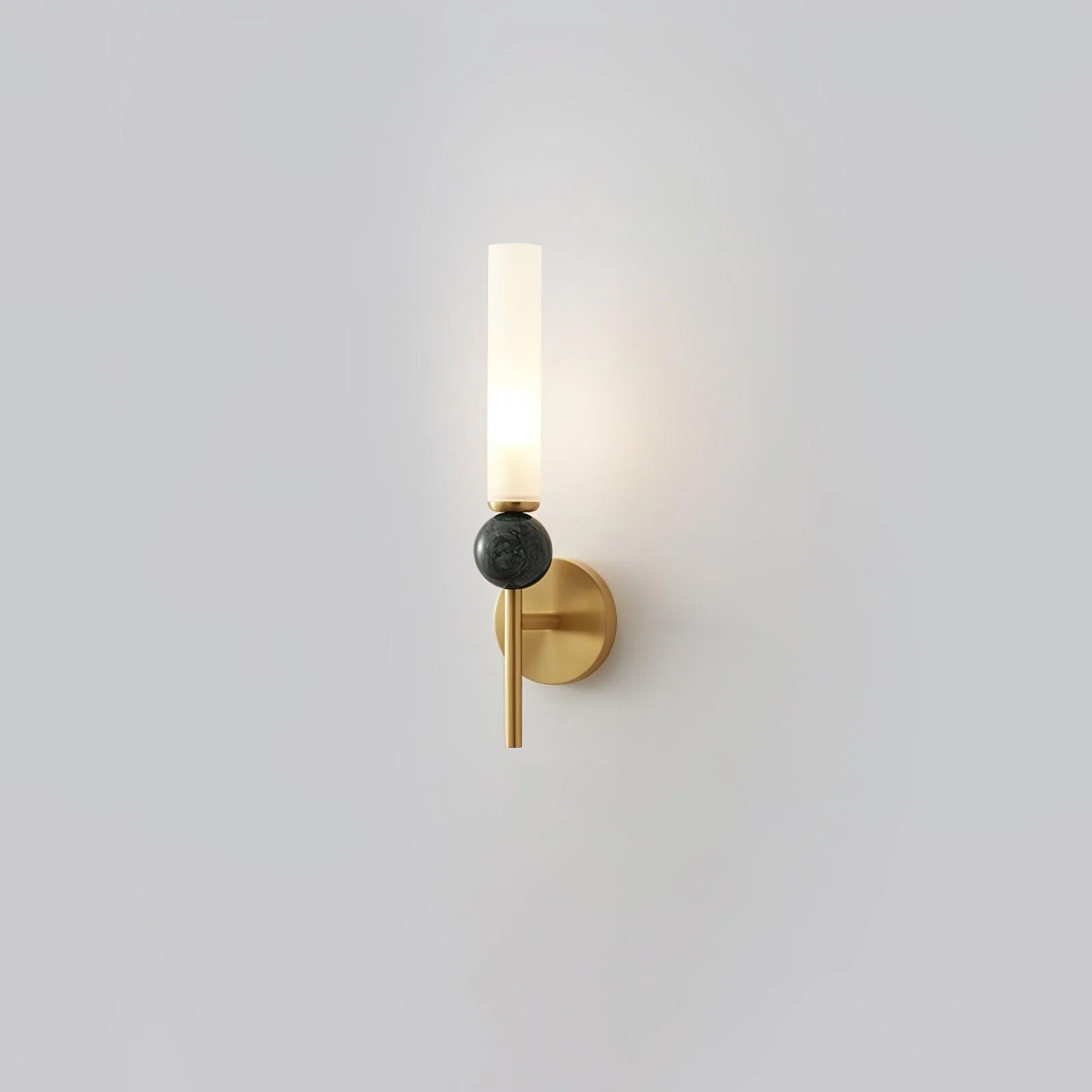 Dulane Modern Minimalist Vertical Marble Wall Lamp