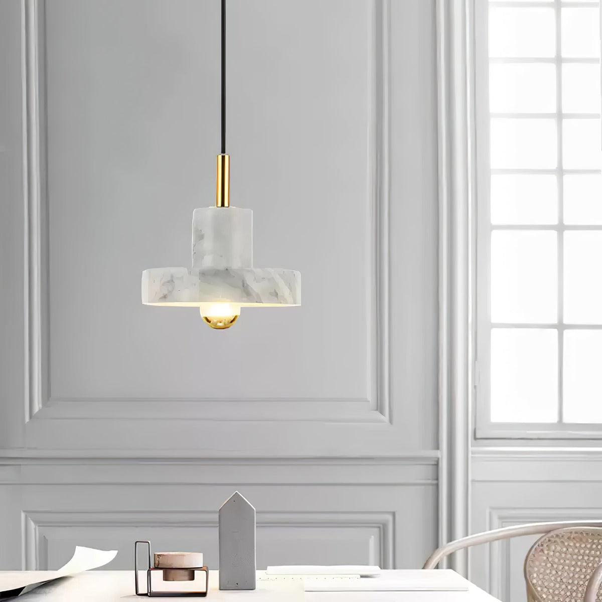 Cunorora Premium Nordic Art Aura Marble Pendant Lamp
