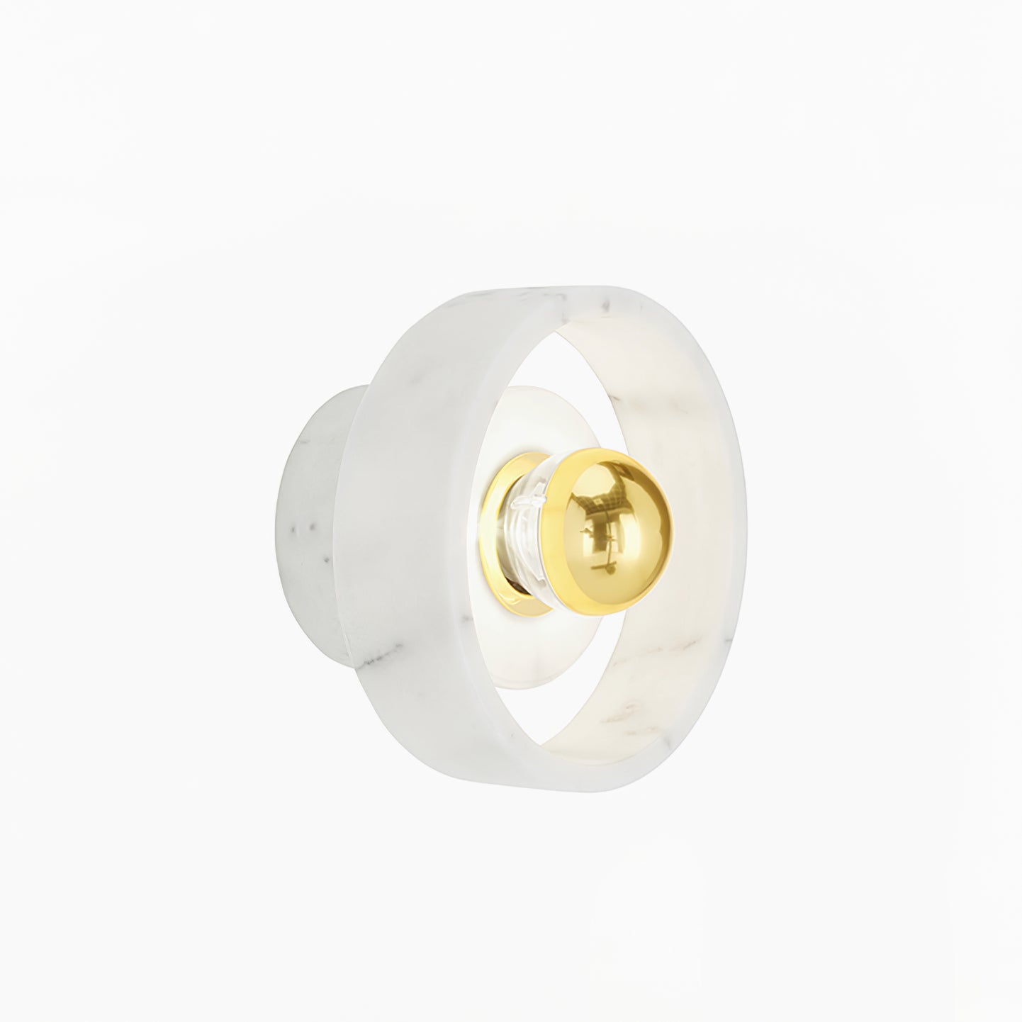 Aurvelora Premium Nordic Art Aura Marble Wall Lamp