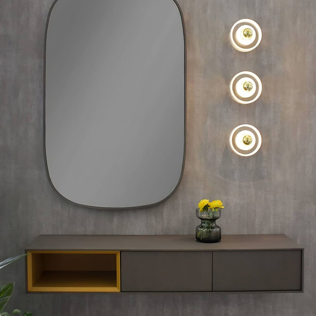 Aurvelora Premium Nordic Art Aura Marble Wall Lamp