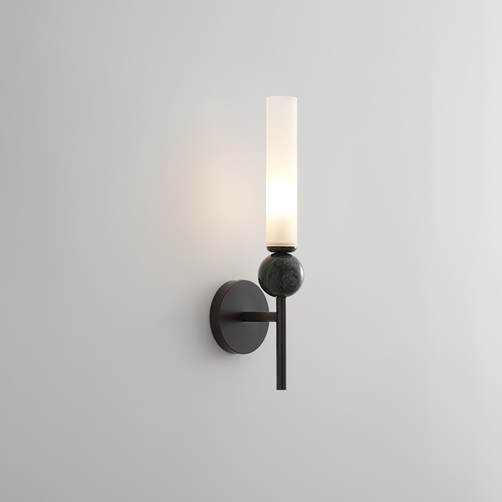 Dulane Modern Minimalist Vertical Marble Wall Lamp