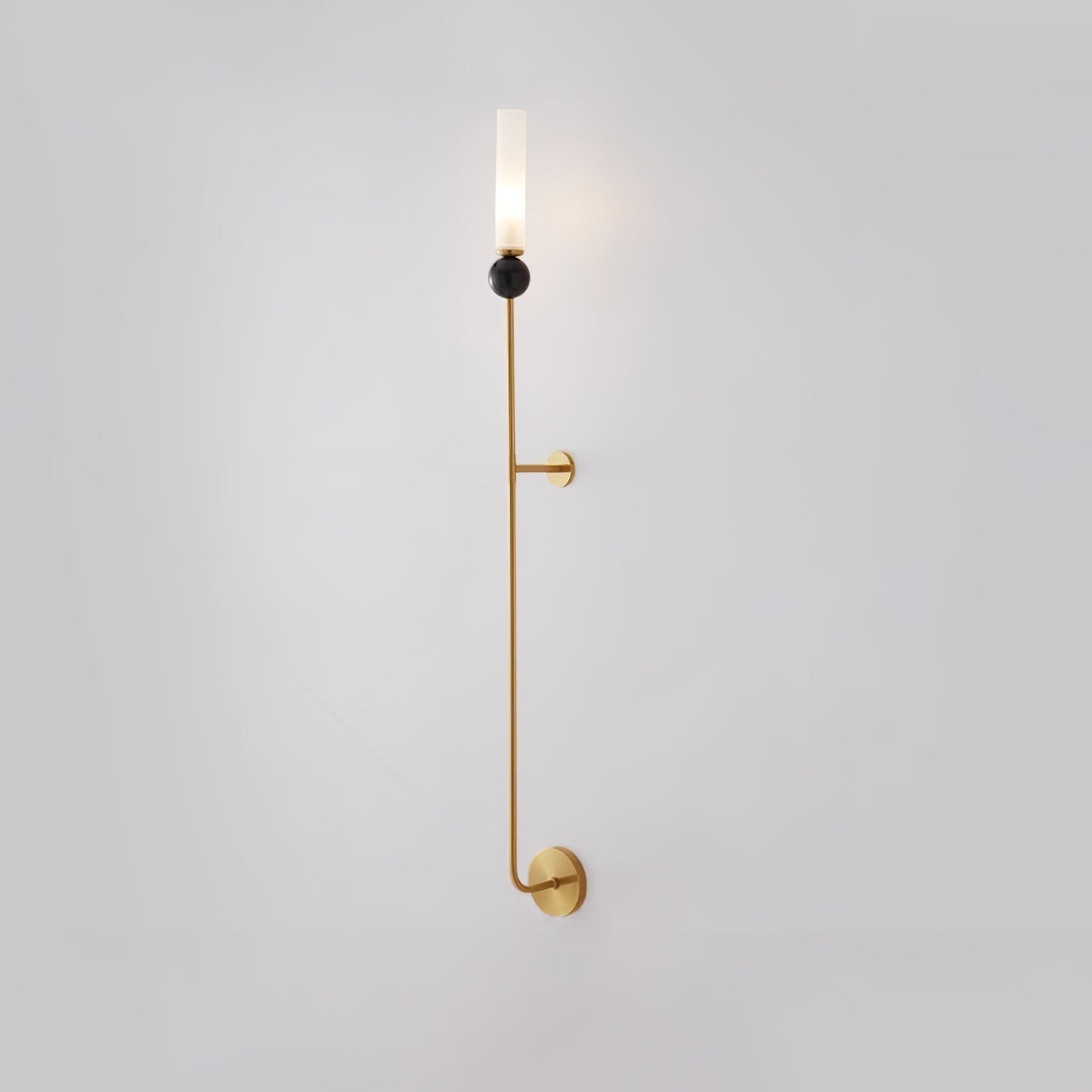 Dulane Modern Minimalist Vertical Marble Wall Lamp