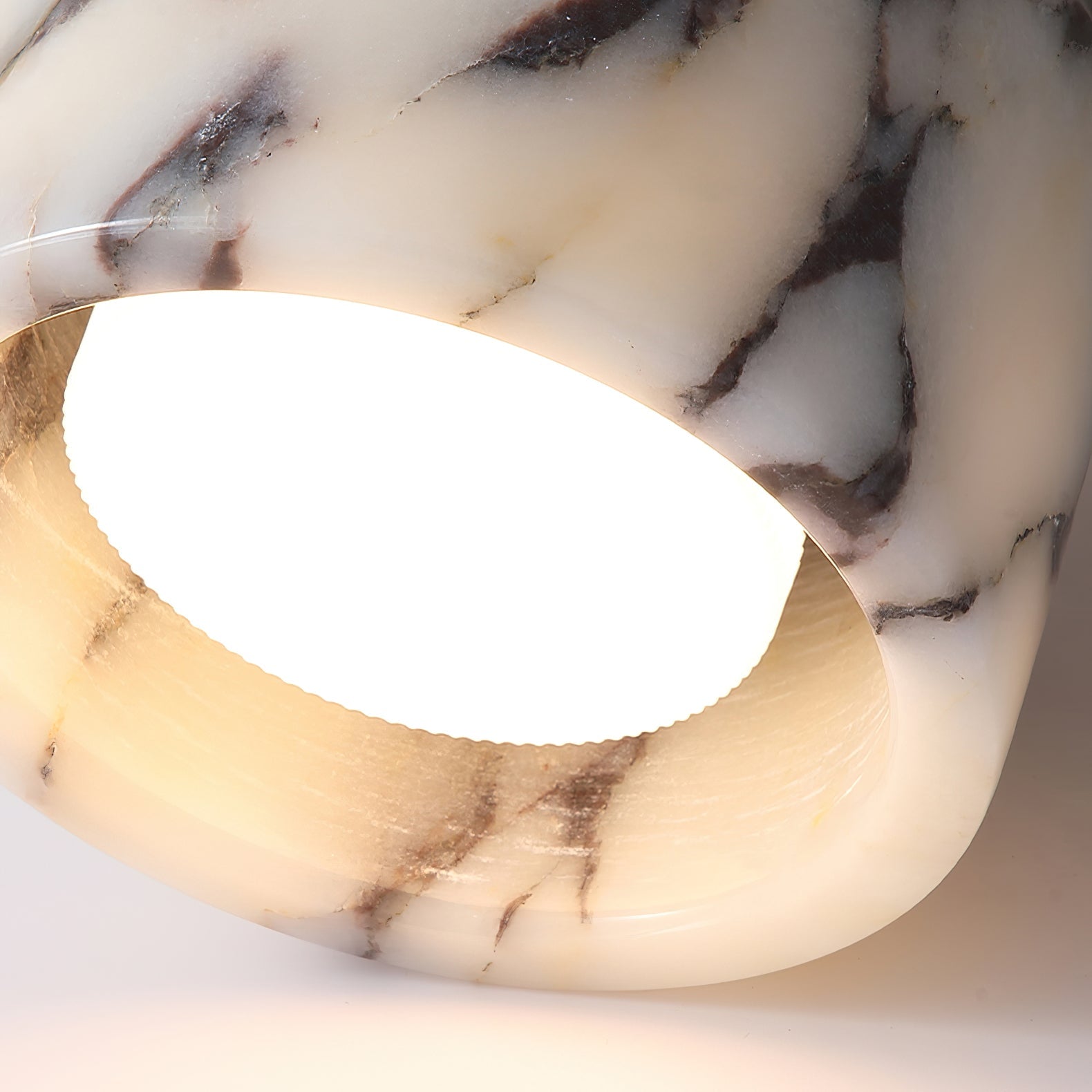 Selielle Round Marble Ceiling Lamp