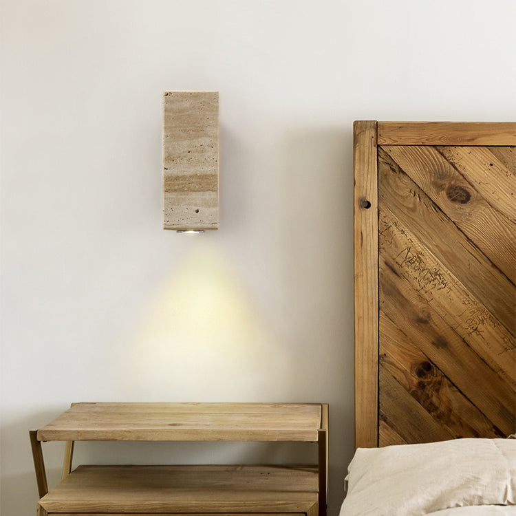 Norenina Travertine Wall Lamp