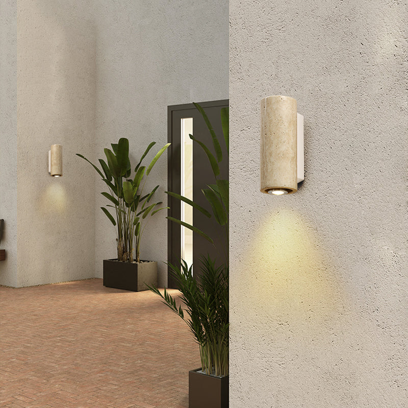 Norenina Travertine Wall Lamp