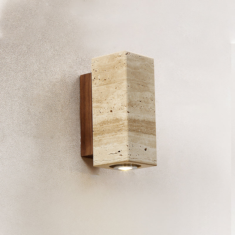 Norenina Travertine Wall Lamp