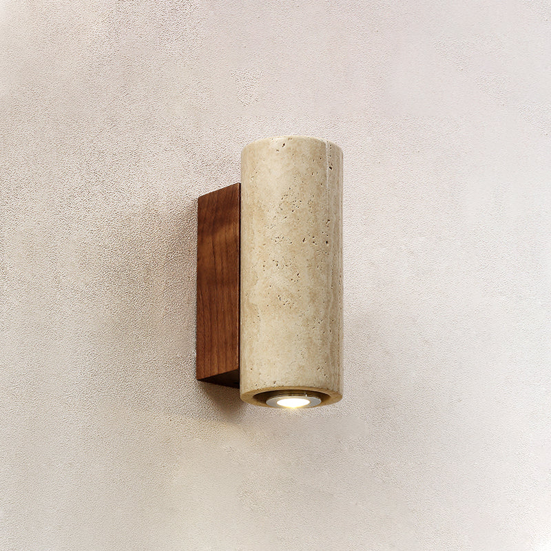 Norenina Travertine Wall Lamp