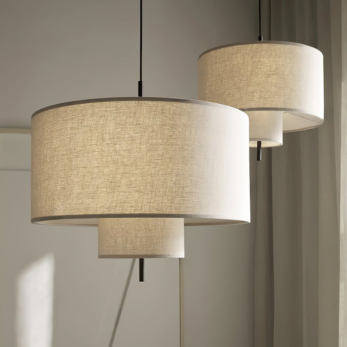 Ulphaa Modern Minimalist Fabric Pendant Lamp