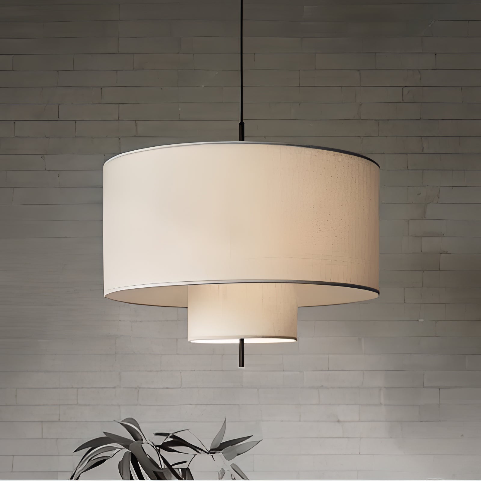 Ulphaa Modern Minimalist Fabric Pendant Lamp