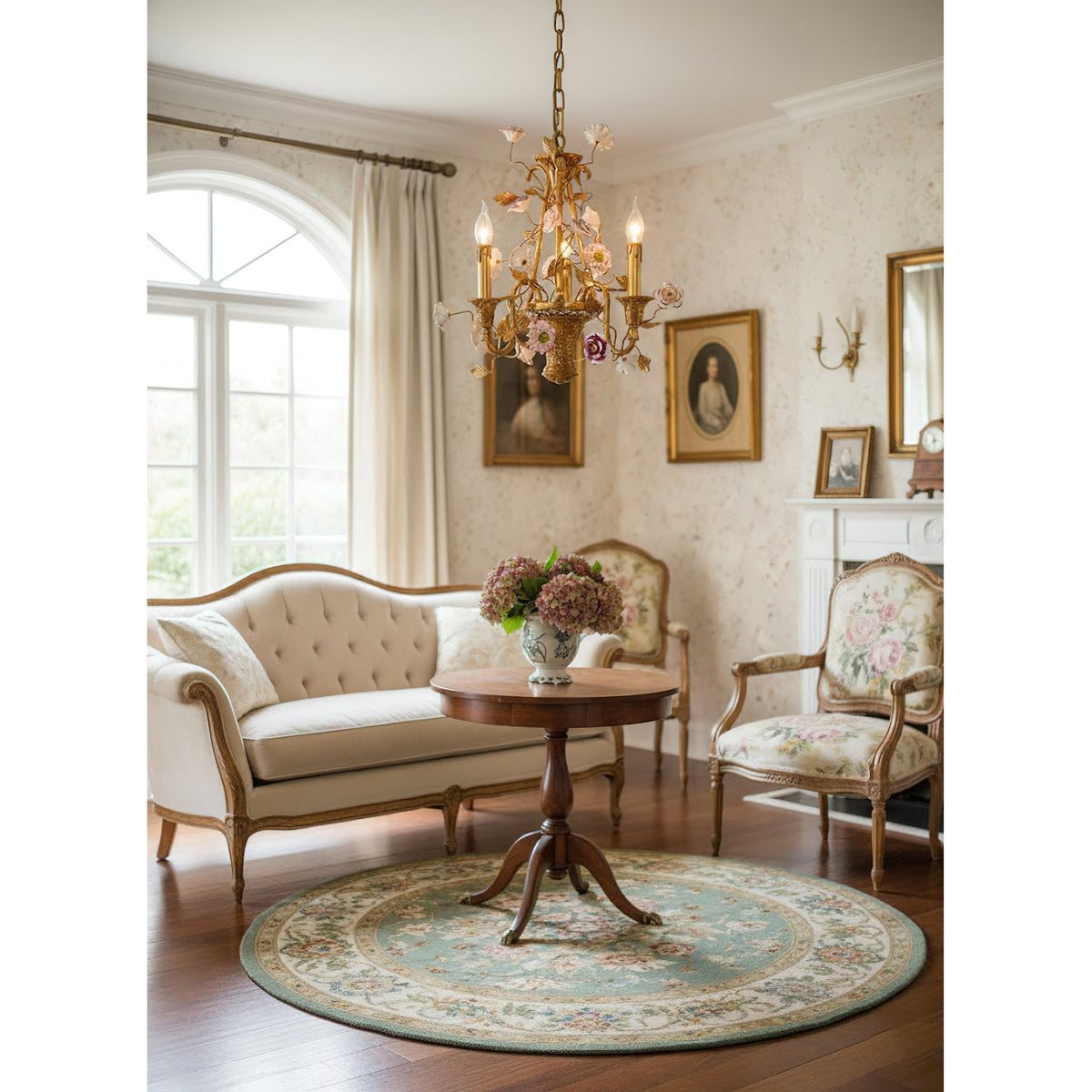 Corisande Flowers Chandelier