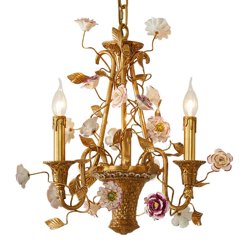 Corisande Flowers Chandelier