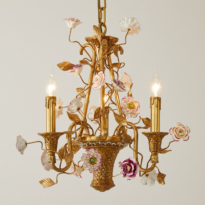Corisande Flowers Chandelier