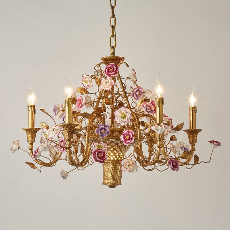 Corisande Flowers Chandelier