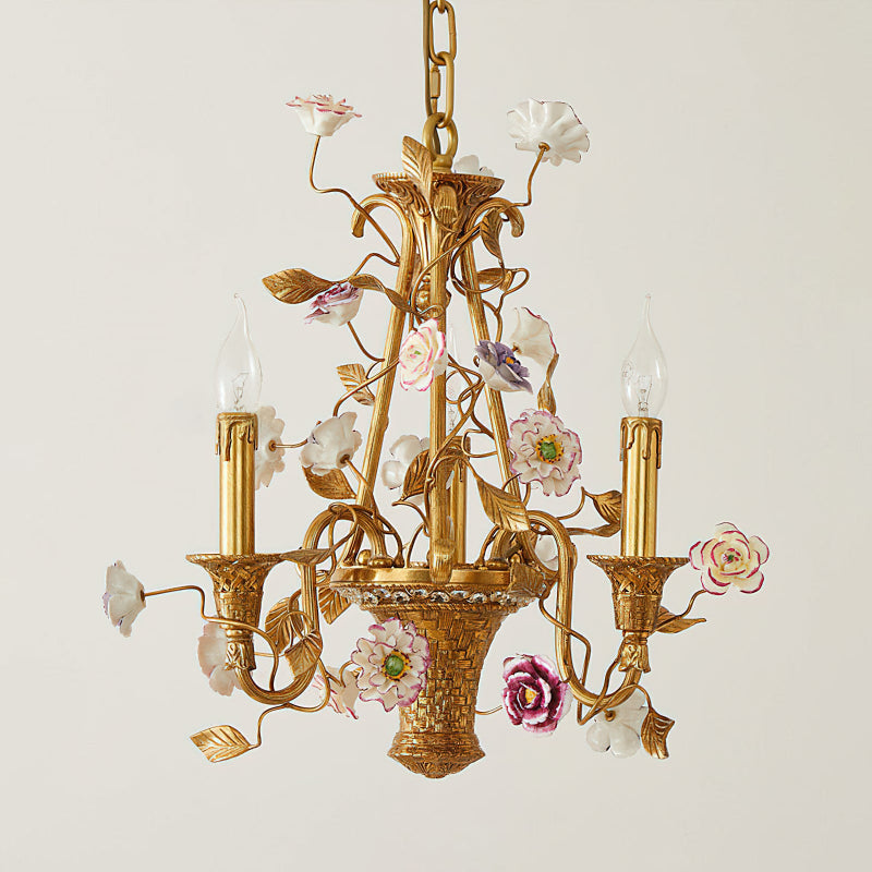 Corisande Flowers Chandelier
