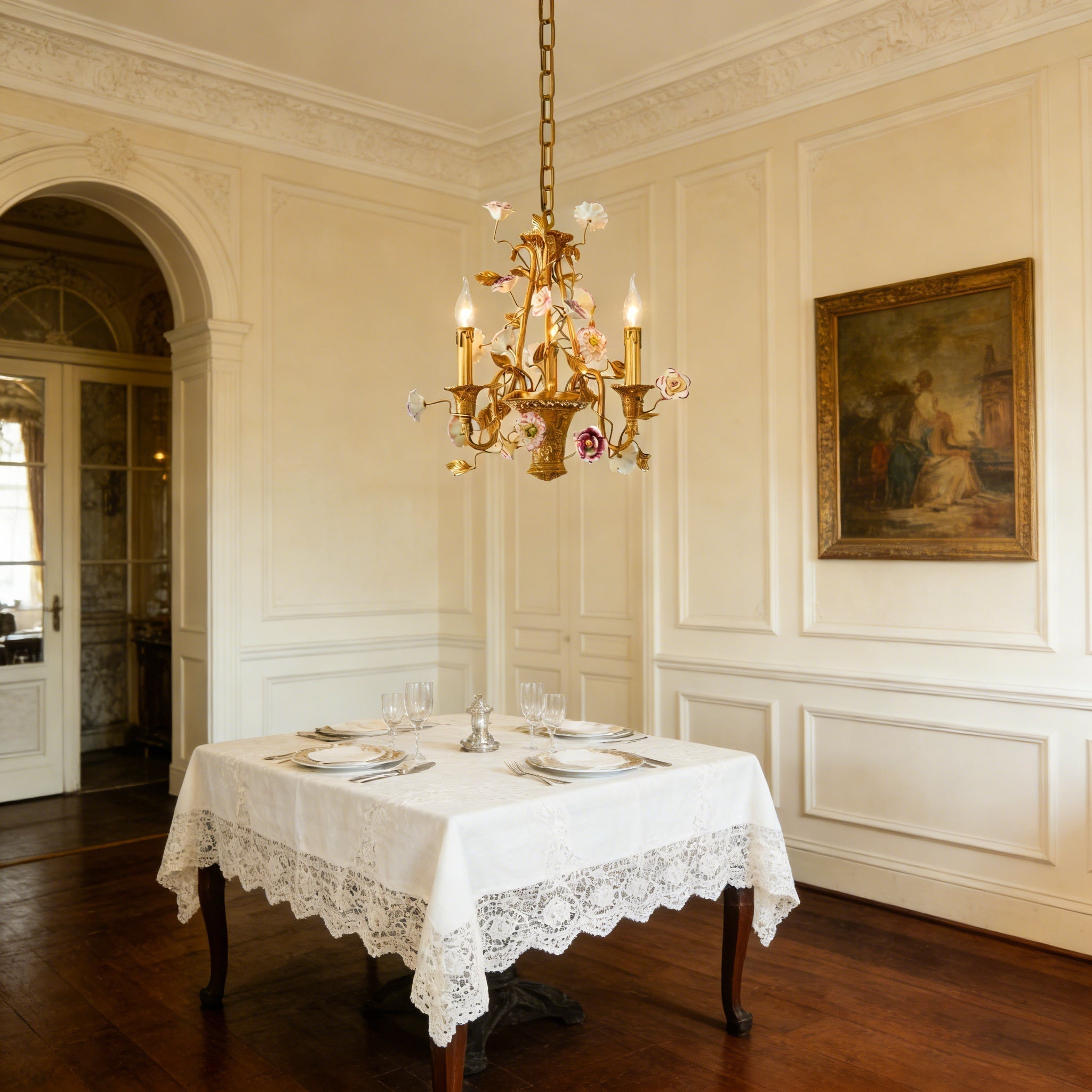 Corisande Flowers Chandelier