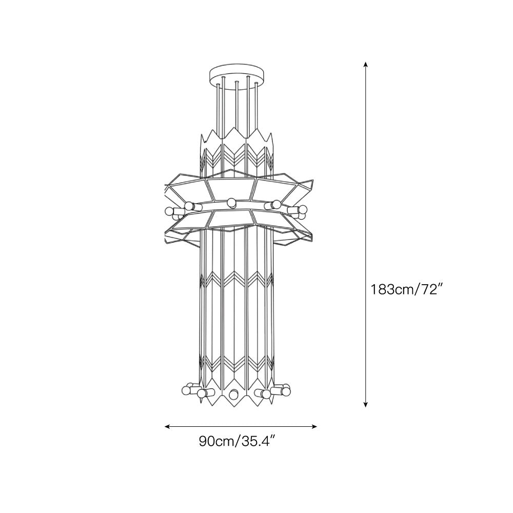 Mariel Deco Chandelier
