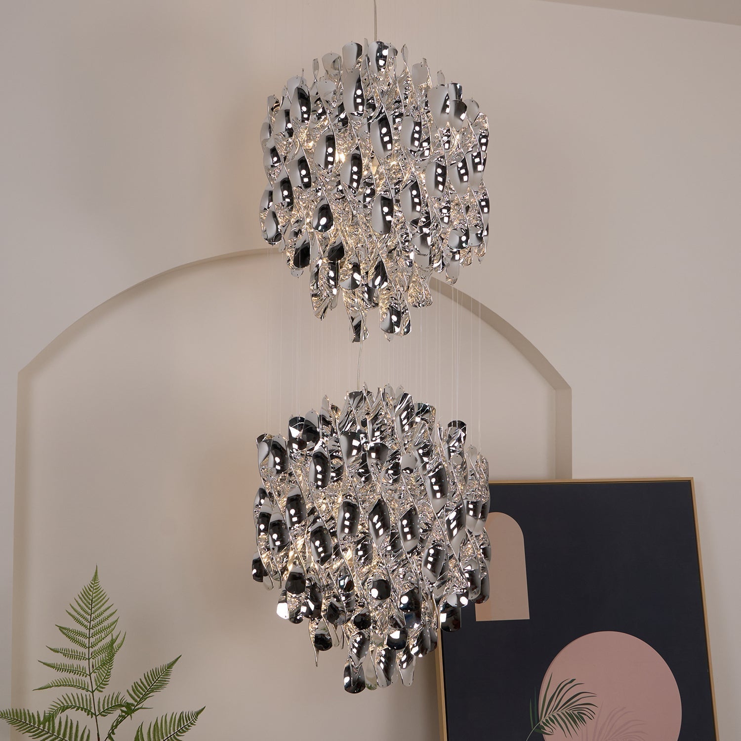 Isoran Luxe Acrylic Chandelier