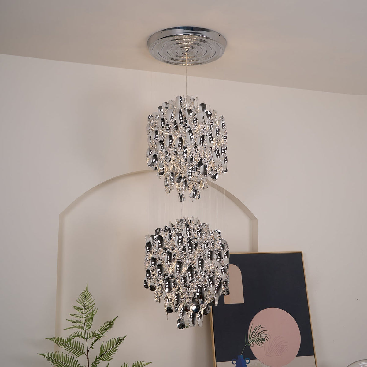 Isoran Luxe Acrylic Chandelier