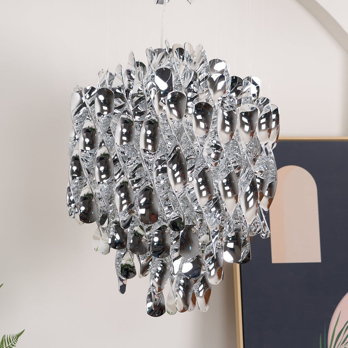 Isoran Luxe Acrylic Chandelier