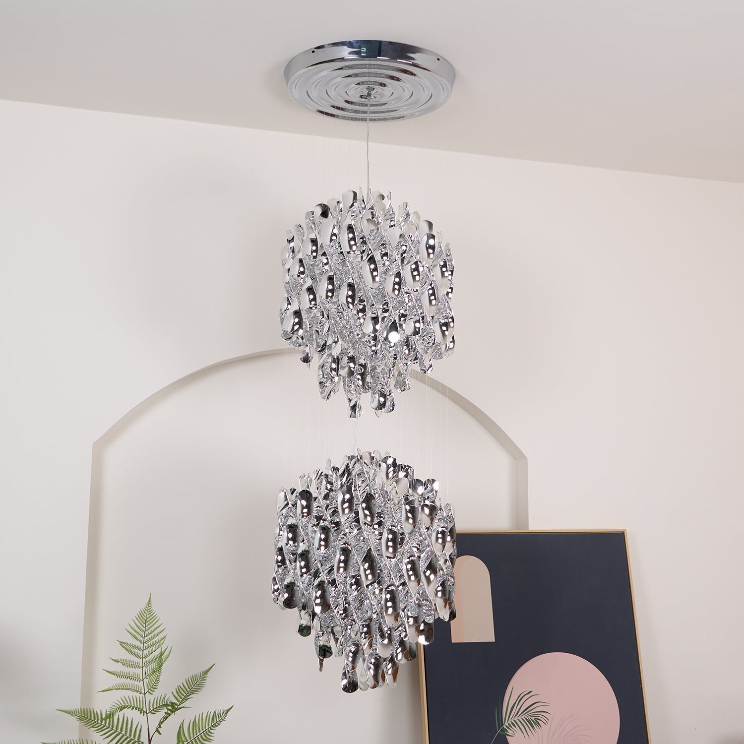 Isoran Luxe Acrylic Chandelier