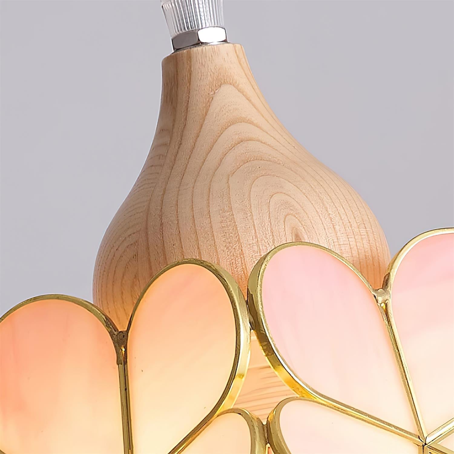 Velina Pink Petal Pendant Light - Neutral Decor