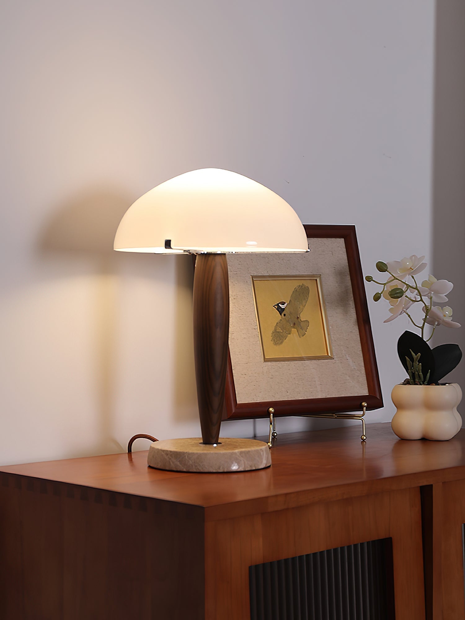 Jackson Minimalist Glass Table Lamp