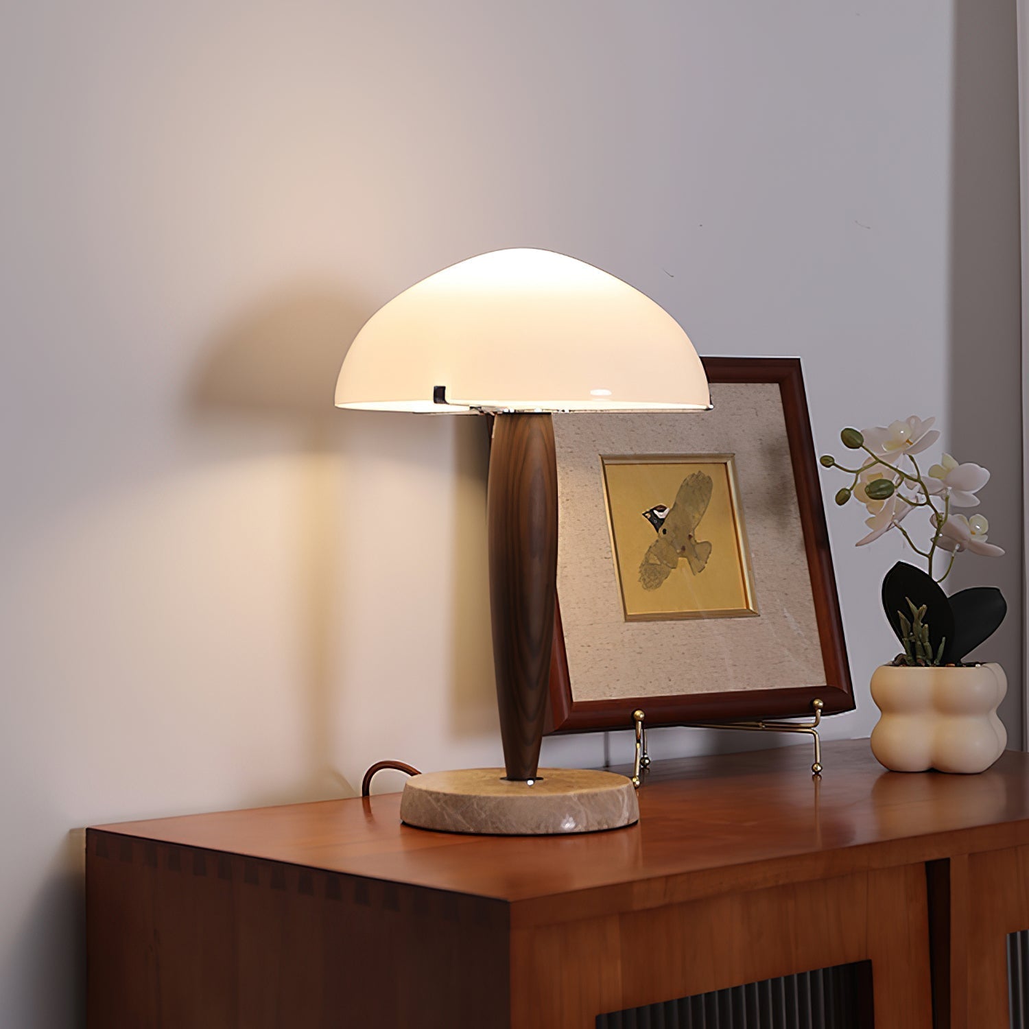 Jackson Minimalist Glass Table Lamp