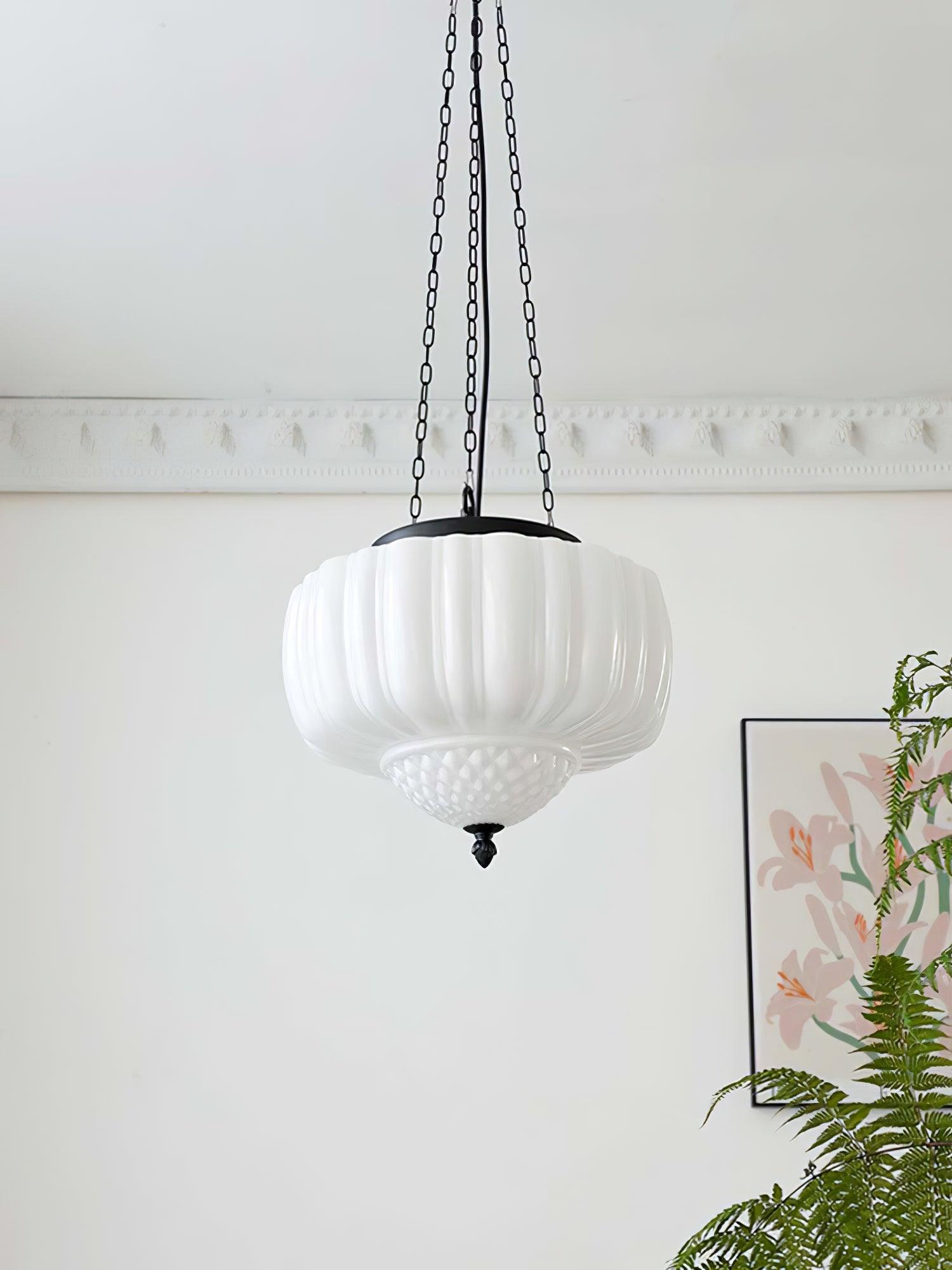 Yara Contemporary Glass Pendant Light