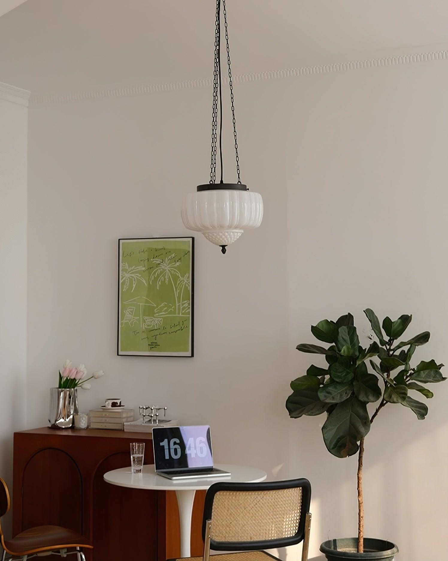 Yara Contemporary Glass Pendant Light