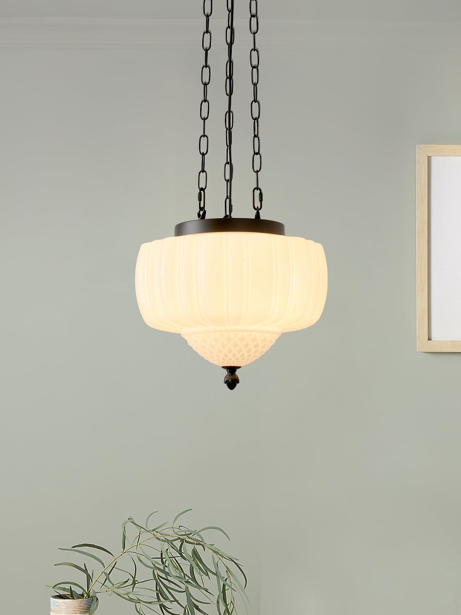 Yara Contemporary Glass Pendant Light
