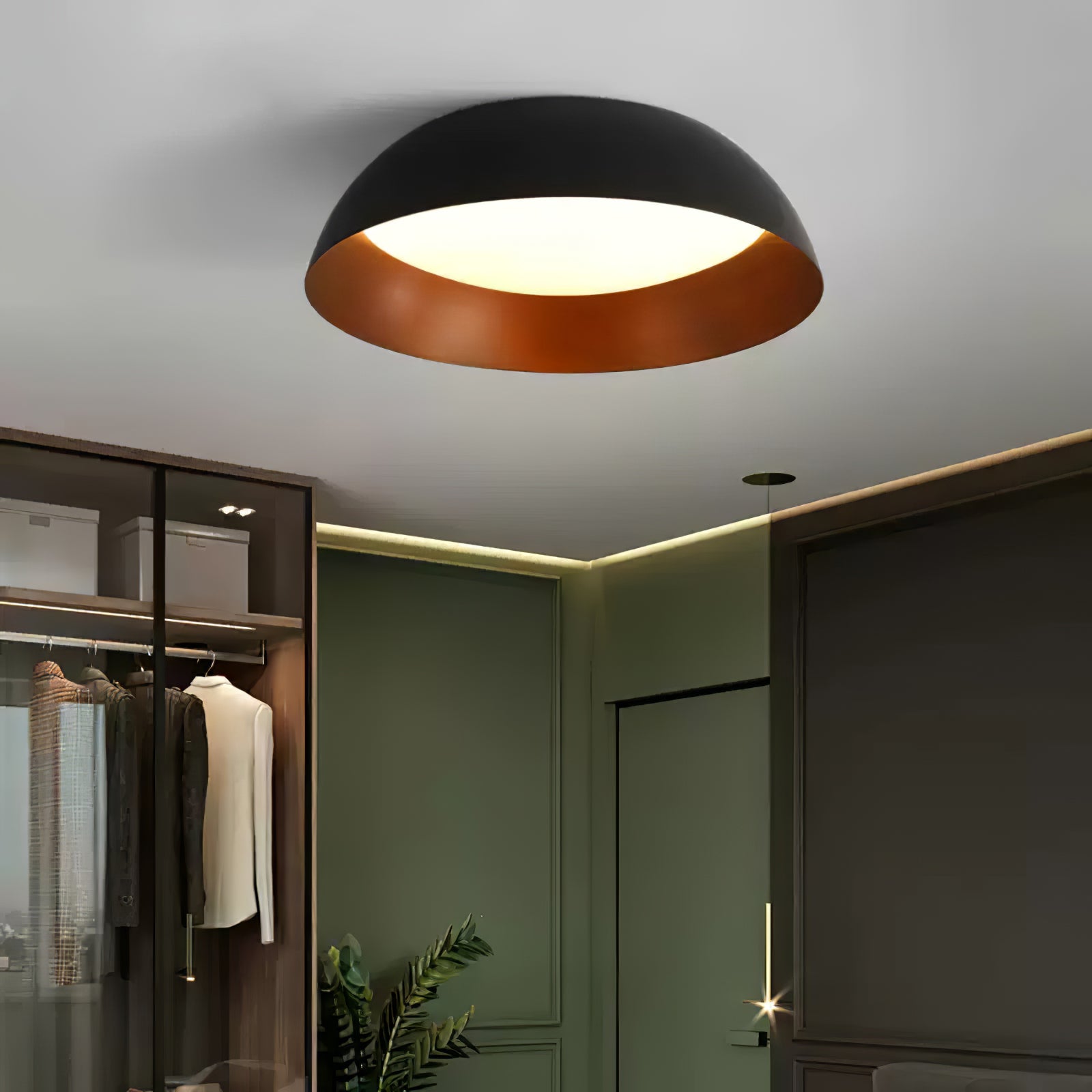 Cinoran Nordic Vintage Shadow Ceiling Lamp