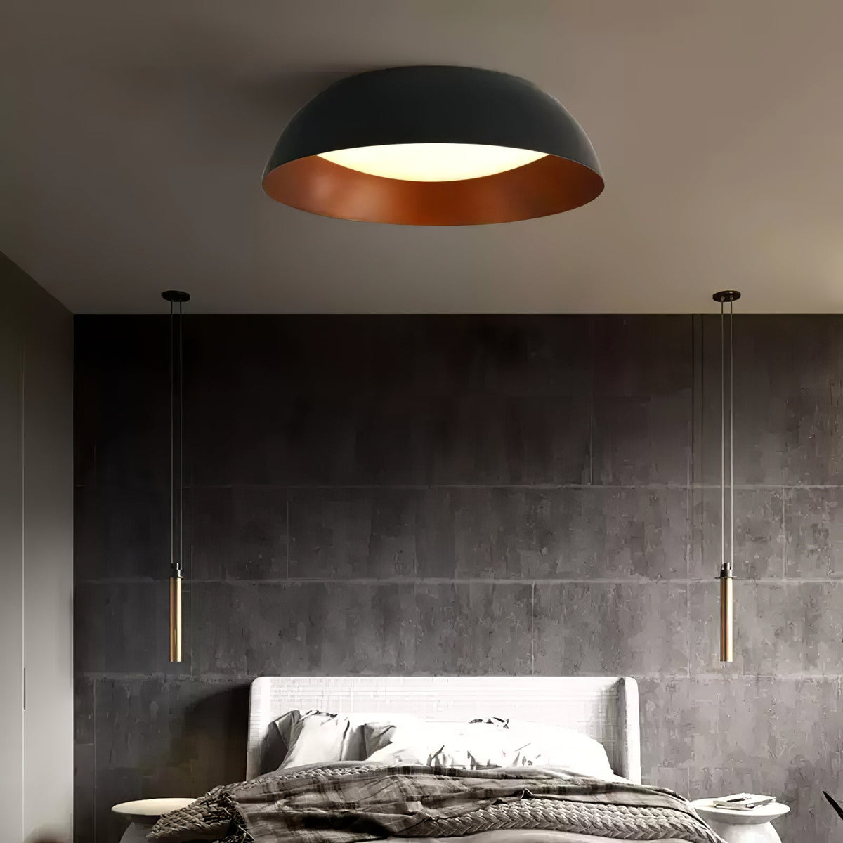 Cinoran Nordic Vintage Shadow Ceiling Lamp