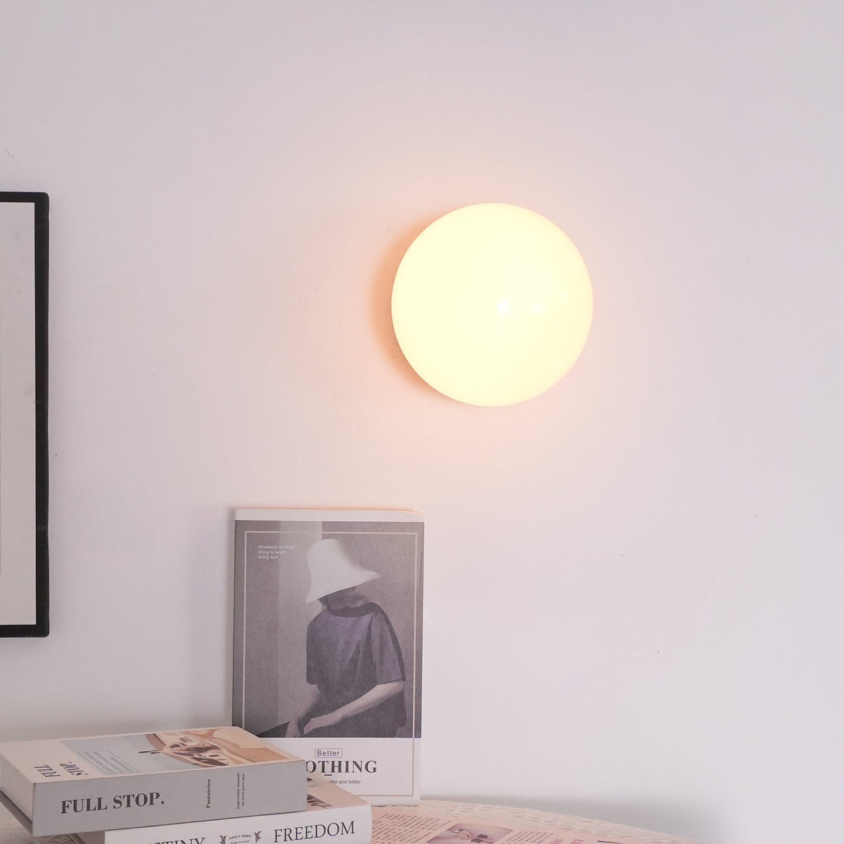 Stefan Modern Minimalist Glass Sconces Wall lamp