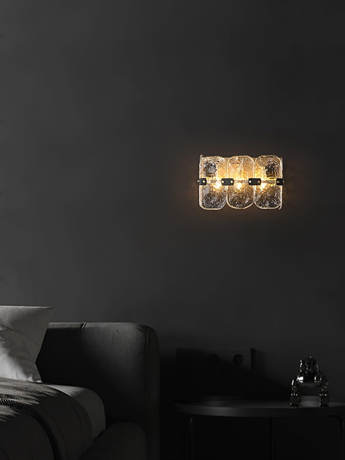 Eiruaine Massive Glass Wall Sconces