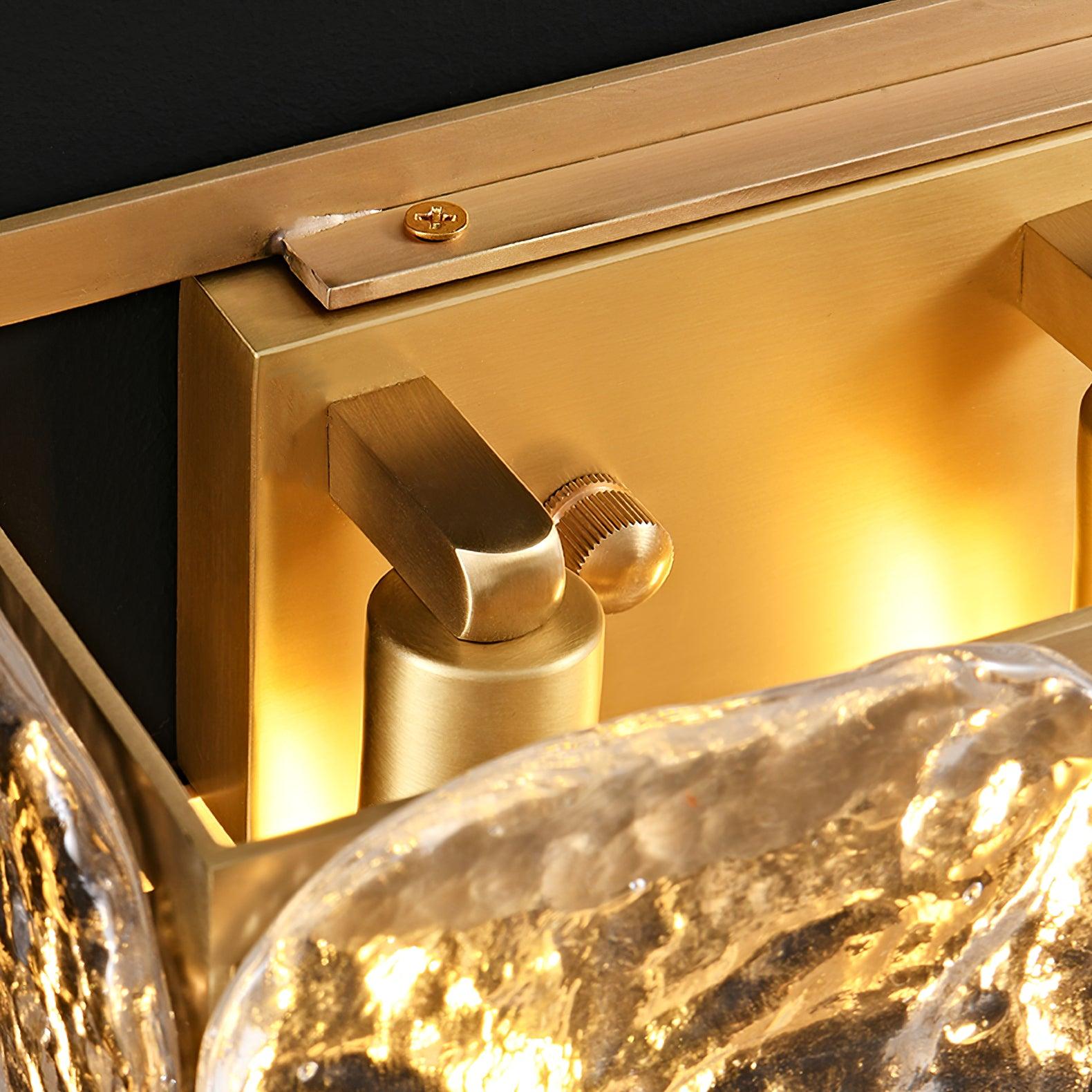 Eiruaine Massive Glass Wall Sconces