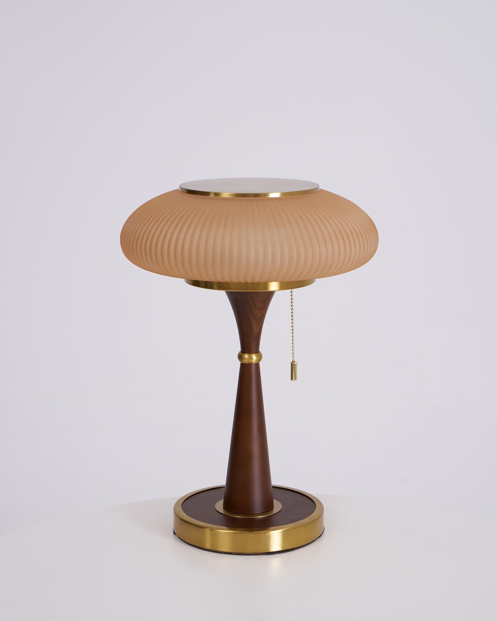 Orton Wood Vintage Table Lamp - Neutral Decor