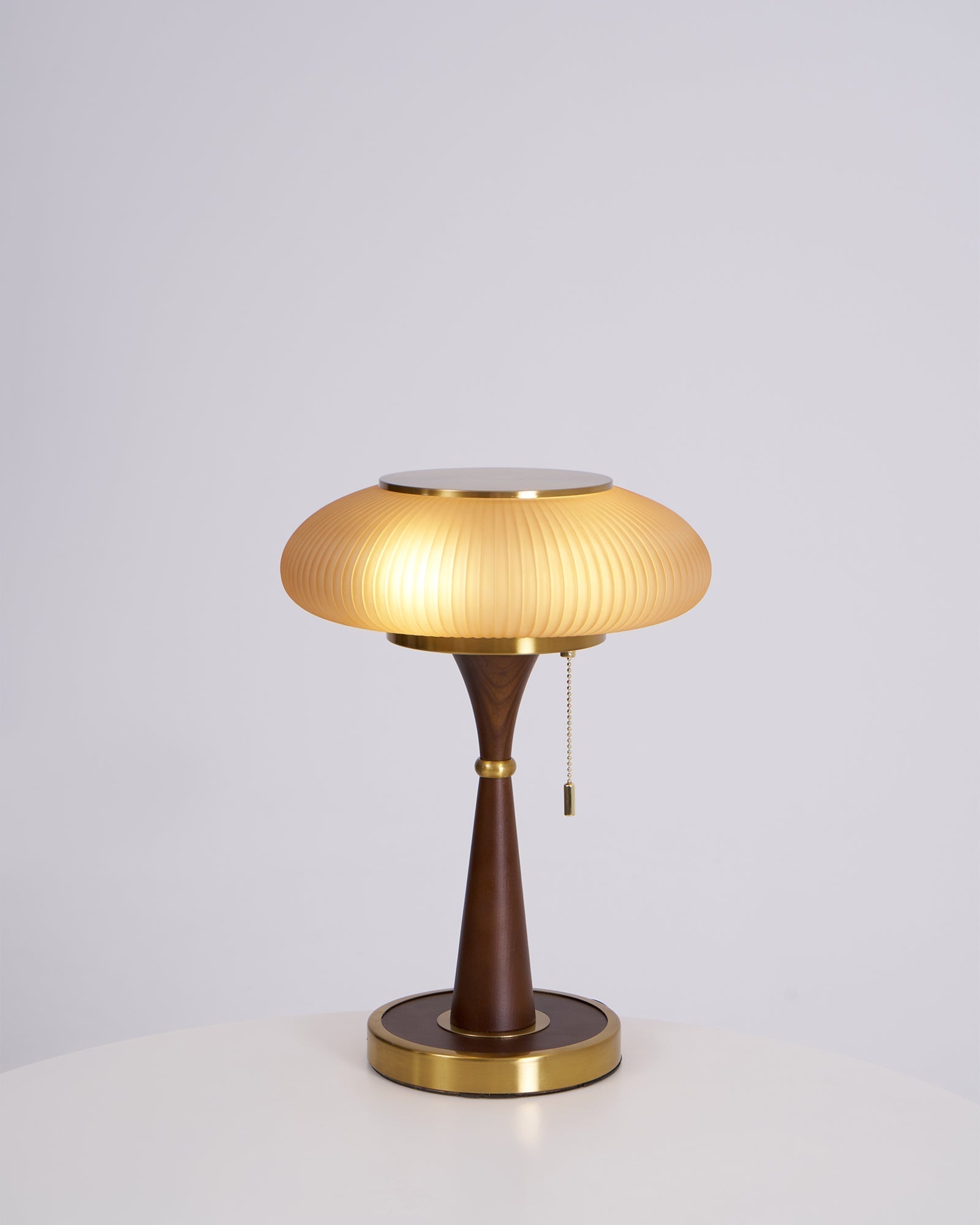 Orton Wood Vintage Table Lamp - Neutral Decor