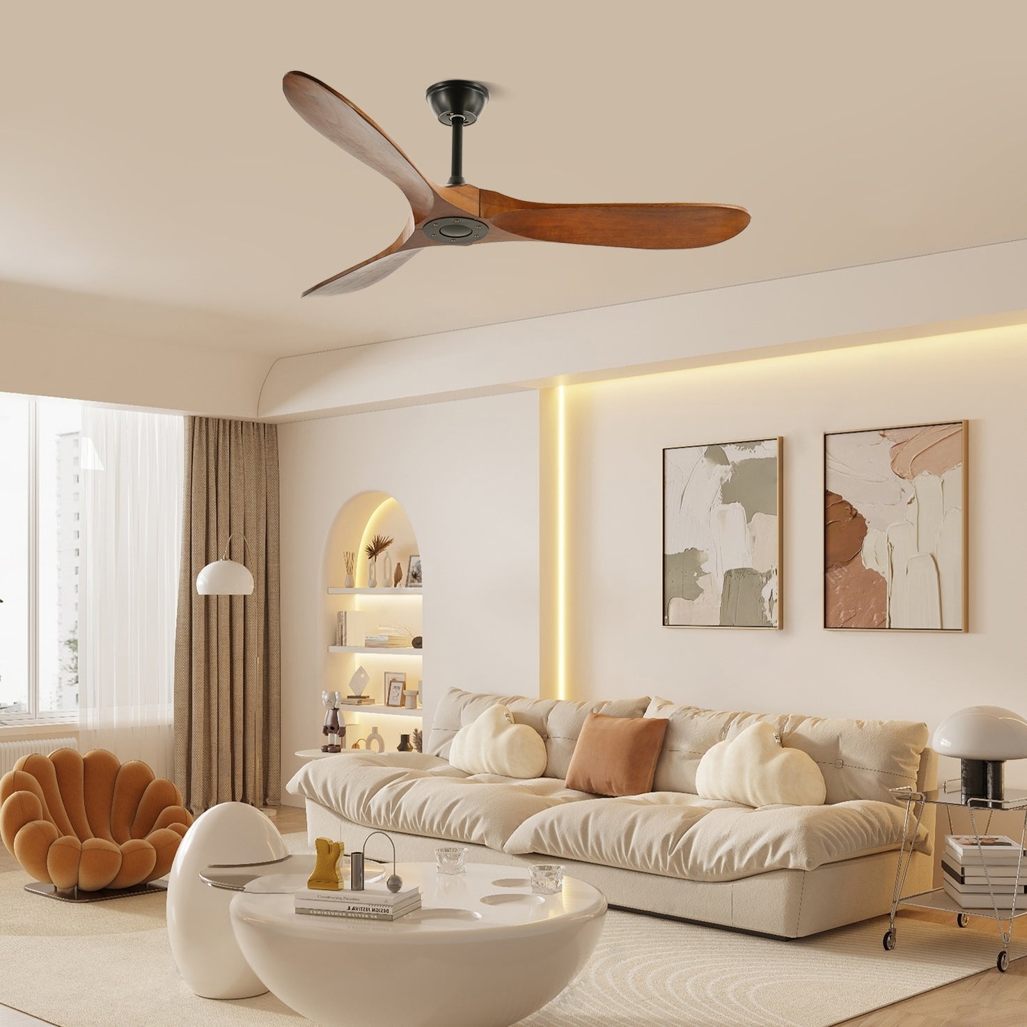 Bellstone Aero Breeze Ceiling Fan Light
