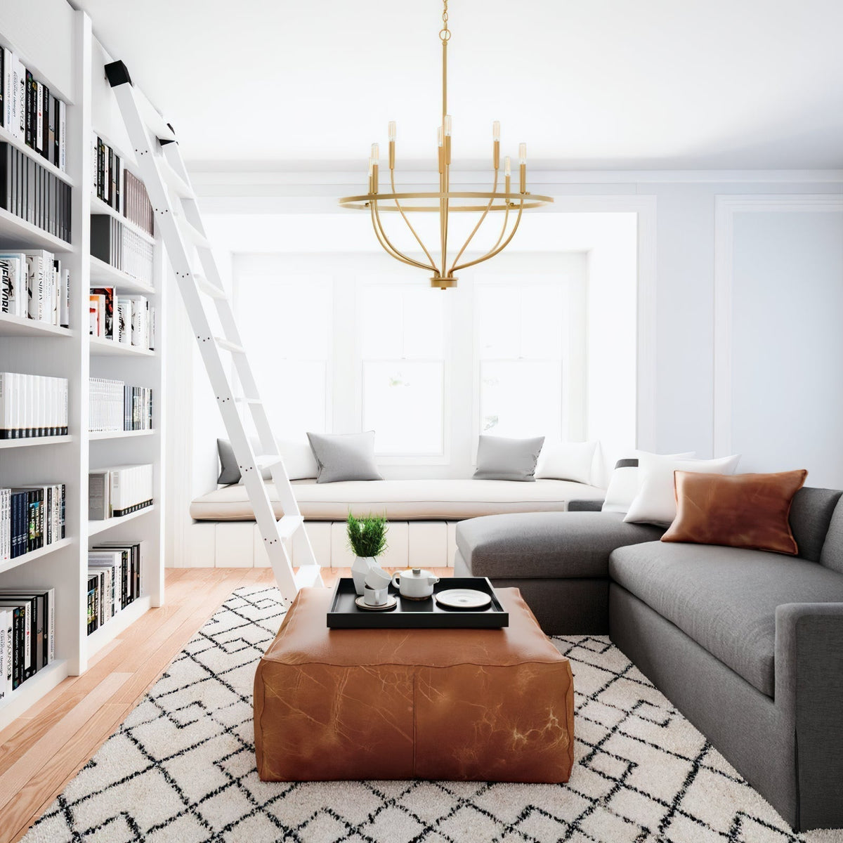 Cisoriel Classic Brass Chandelier