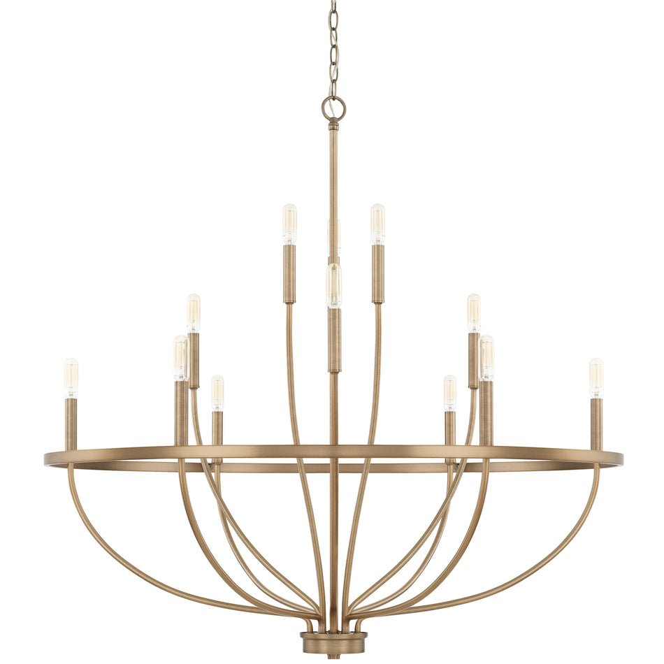 Cisoriel Classic Brass Chandelier